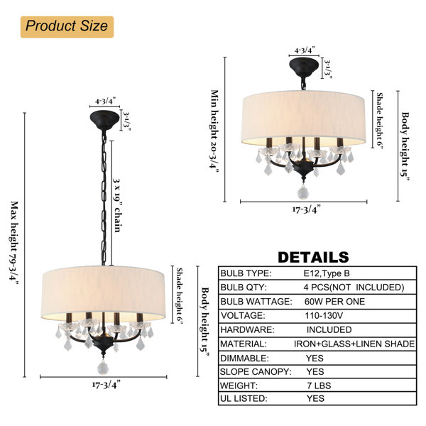 Dimensions du produit