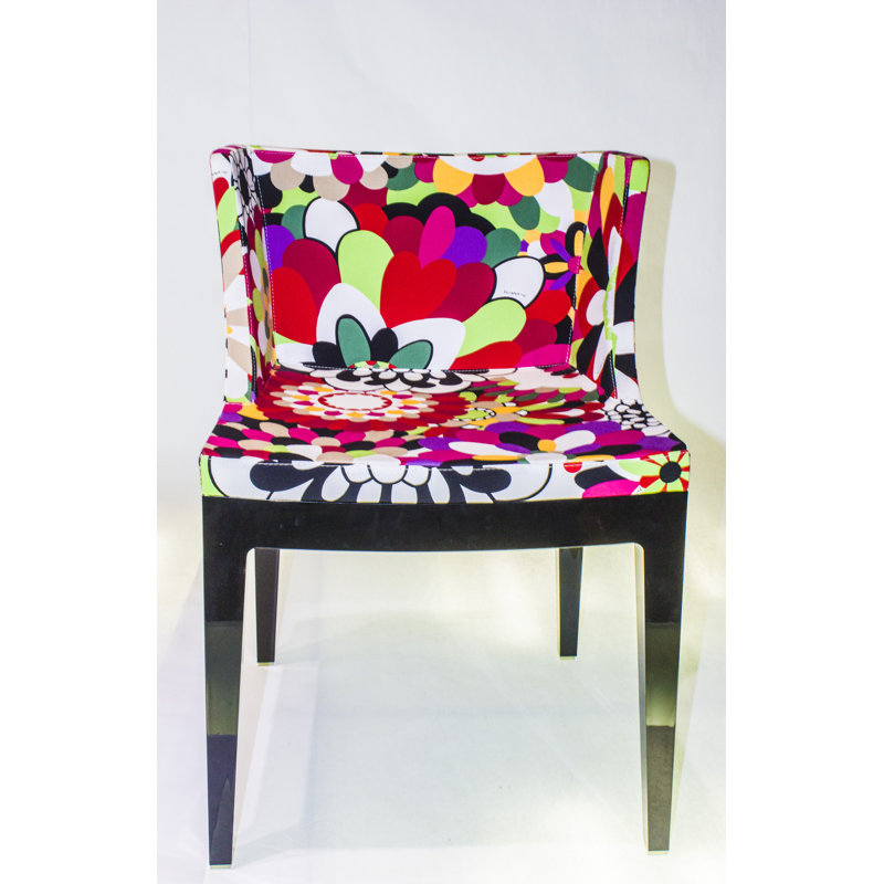 Fauteuil Mademoiselle, Rouge Vevey, Noir
