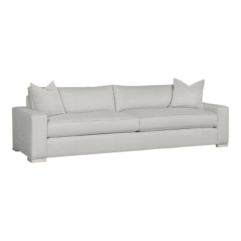 Paxton Upholstered 109'' Sofa, Callaloo Cotton, Casa Blanca