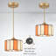 Luminaire suspendu en verre coloré Tiffany-118811014-118811015