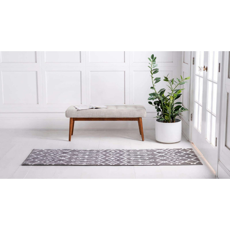 Aemtenan Abstract Indoor Rug, Runner 2'6" x 8'2"
