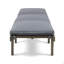 Chaise longue en bois Kd avec coussin-1801567410-1801567408