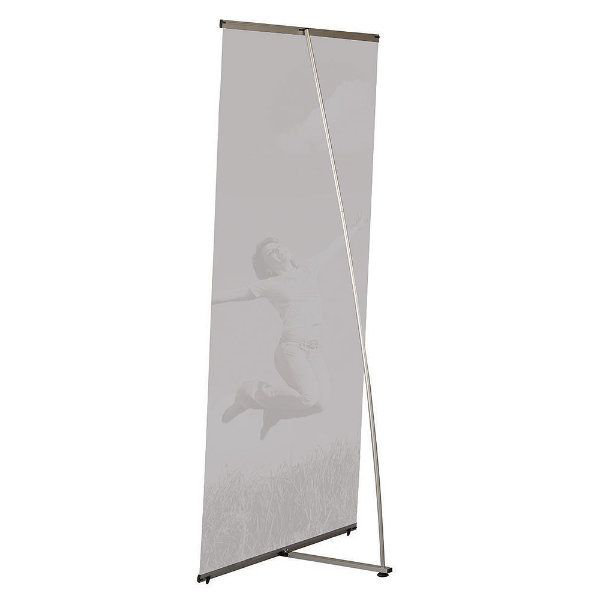 Porte-bannières rapide sur pied, H 79,92 po x l 31,73 po x P 20,08 po