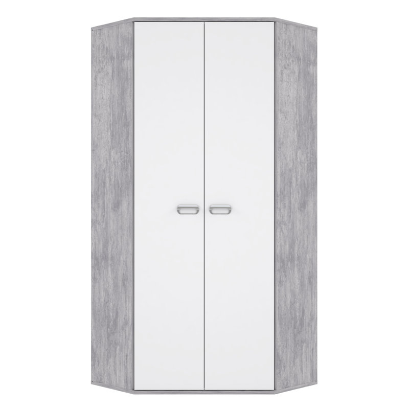 Bearup 2 Door Manufactured Wood Wardrobe