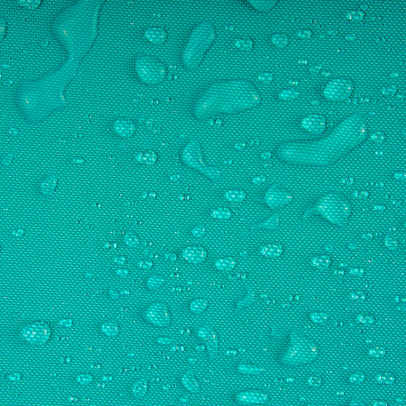 Housse de coussin d'extérieur Phantoscope, Carré 18 po, Turquoise, Housse de coussin seulement - sans coussin