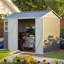 Storage Shed with Window for Garden, Patio, Backyard, Lawn-130365201