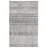 Glamour Hand Tufted Viscose/Wool Southwestern Rug in Charcoal/Ivory-1450086657