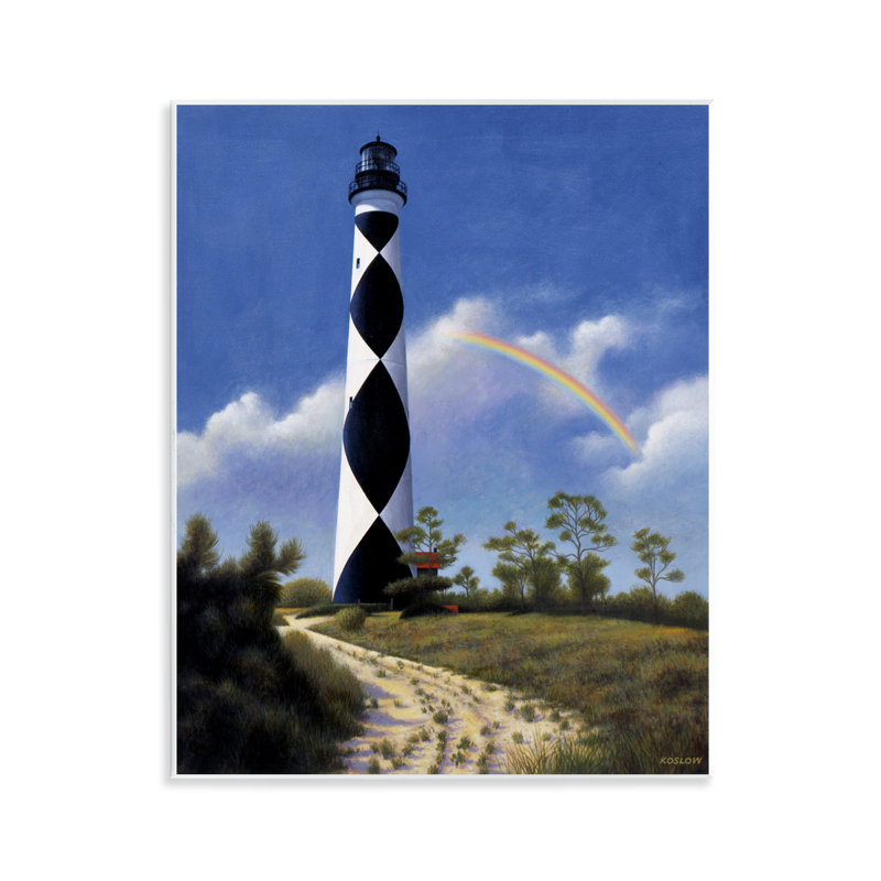 Plaque murale North Carolina Cape Lookout, design par Wind River Studios