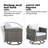 Rhyis 9 - Person Patio Conversation Sets with Cushions-88526324