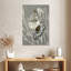 Aletra coquillage corail argenté sur gris III-108592790