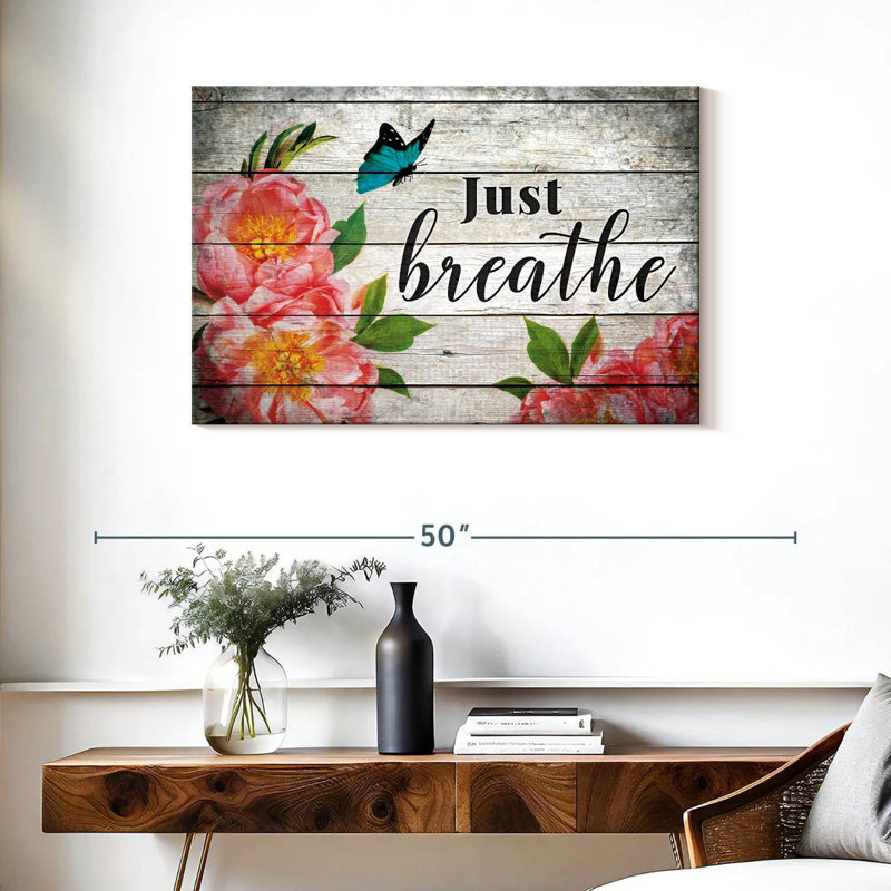 Tergel Just Breathe Zen VII, 24" H x 36" W