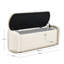 Banc avec repose-pieds Stana-113861262