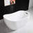 54" x 28" Freestanding Soaking Acrylic Single Slipper Bathtub with Reversible Drain-50886266