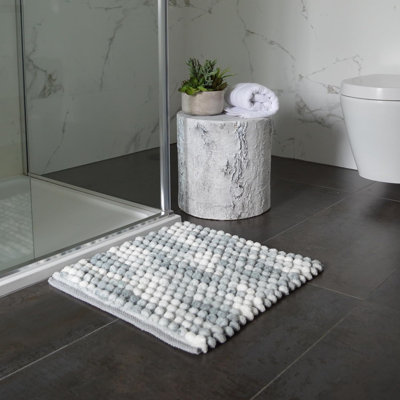 Rylann Marble Square Bath Mat