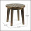 Table d'appoint d'extérieur durable en bois d'acacia résistante aux intempéries, pour les patios et les terrasses-270910360
