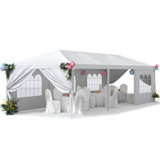 10 Ft. W x 30 Ft. Steel Party Tent