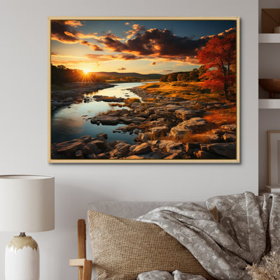 " Yellow Orange Missouri Landscape "