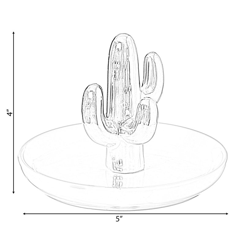 Ceramic Trinket Dish + Figurine Included
