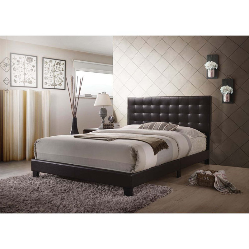 Sturdy Construction Bed PU Easy Installation