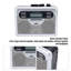 Electric Tabletop Clock in Stainless Steel