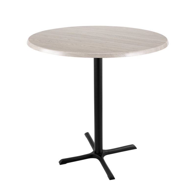 Holland Bar Stool 42" Tall, Indoor/Outdoor Table, Natural, 36" L x 36" W