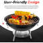 Barbecue au charbon Hoomic 14,5 W
