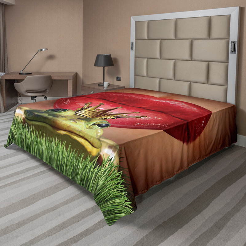 Drap plat Ambesonne, Drap plat pour très grand lit californien