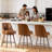 Kiain Swivel 26'' Upholstered Counter Height Bar Stool with Solid Wood legs-98706324