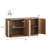 Westmont 63" Curved Sideboard Cabinet, Camel