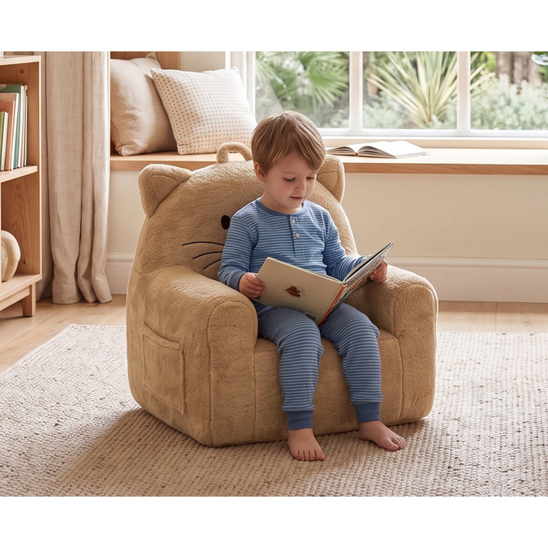 Children's Sofa / Sectional, Brown