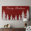Merry Christmas - Toile tendue avec châssis - Prêt à accrocher-260185376