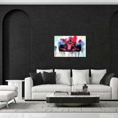 " Carlos Sainz Ferrari Sf21 2021 F1 Cars Formula 1 Scuderia Ferrari New Sf21 F1 " by Sissy Angelastro