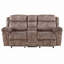 338F1F6AB4924D9CB9A7CD969EC7B6BE Causeuse avec station d'accueil et console USB (planeur et mouvement) - velours chocolat 2 tons-1326704334
