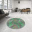 Tapis vert/rouge à motifs-1344340033