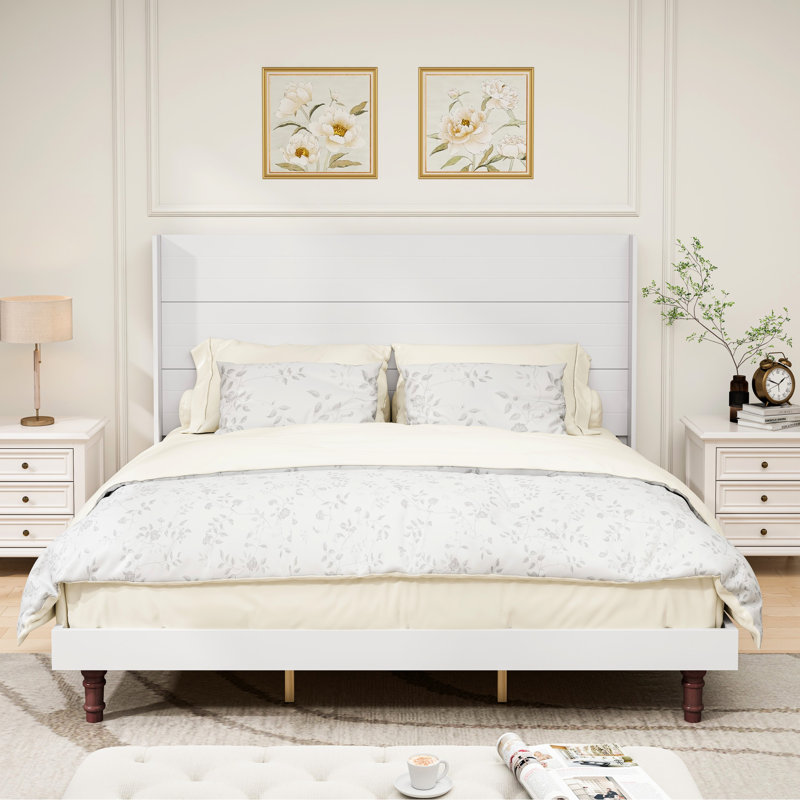Très grand lit de 54 po pour la tête de lit beige, idéal pour une nuit de sommeil paisible avec une expérience de sommeil confortable