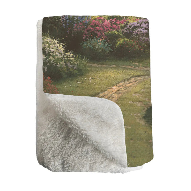 Jeté Thomas Kinkade A Quiet Evening Sherpa