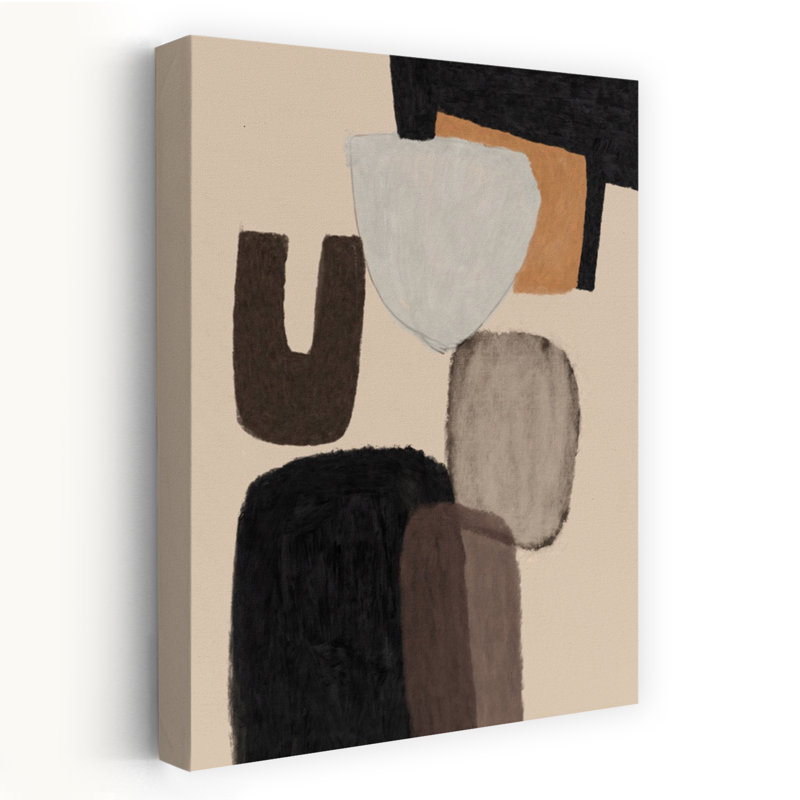 Art contemporain contemporain abstrait, H 24 po x l 16 po