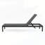 CAPE CORAL KD CHAISE LUNGE BLK (MP2) ENSEMBLE DE 2, parfait pour la détente estivale et le confort au bord de la piscine