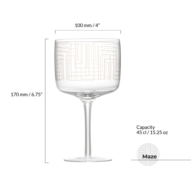 Verres à vin bourgogne