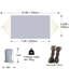 2 Person Extra Large Canvas Hammock 330 x 150 cm for Patio (Grey)