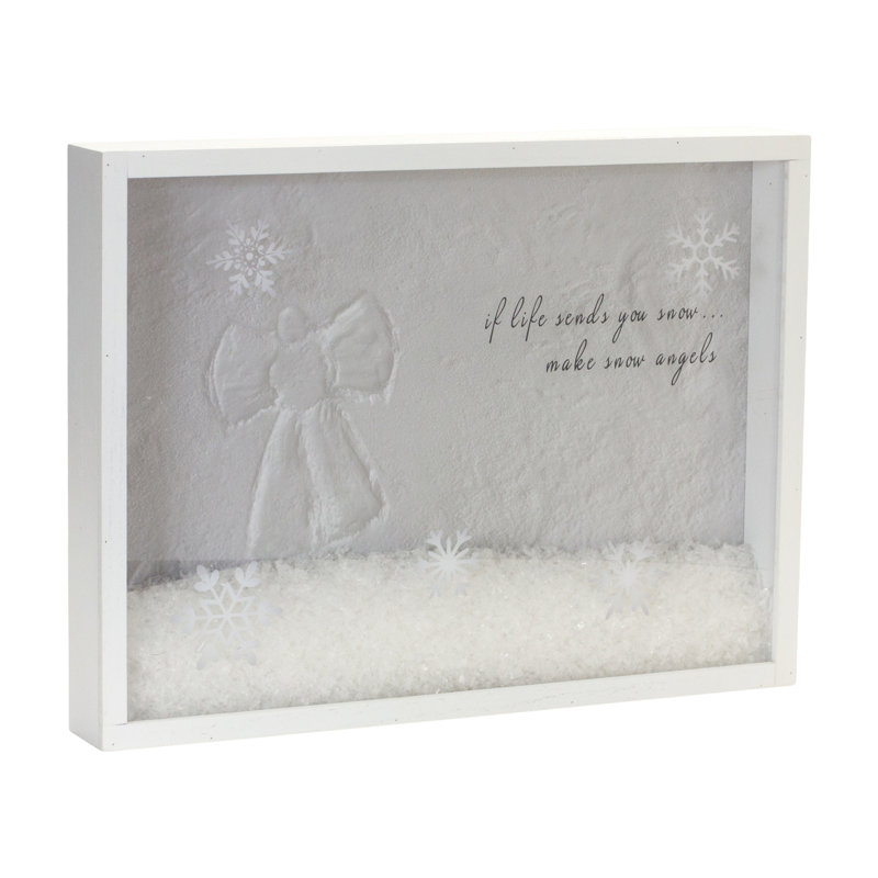 Boîte à neige ange L 15,75 po