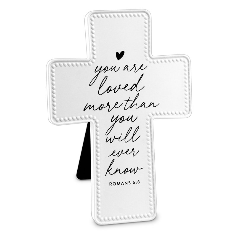Croix de table Romains 5: 8