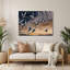 «Birds Barn Swallow», art mural en métal gris-459263161