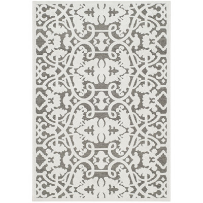 Paradise Performance Damask Rug