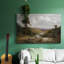 Paysage rétro - CMXCIV sur toile-2138812050