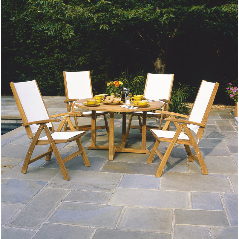 St. Tropez Outdoor Dining Chair, Black