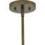Luminaire suspendu géométrique de style bougie à 1 lumière Bibiano-1092668592