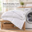 Édredon toutes saisons en duvet synthétique à densité de tissage 300 fils Continental Bedding-94009080