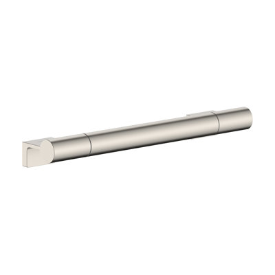 Barre à serviettes en nickel poli 12 po hansgrohe AddStoris S