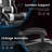 High-Back Massage Adjustable Reclining Ergonomic Faux Leather Swiveling PC & Racing Game Chair with Footrest-38238579